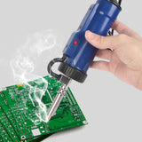 ADT03 Portable Tin Sucker Vacuum Soldering Automatic New Desoldering Machine Electric Solder with 3 Suction Nozzle Remove Pump