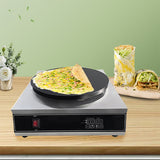 Digital Display Pancake Circle French Crepes Making 42cm Baking Frying hine Spring Roll Pie Grill Maker
