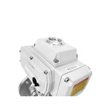 Pneumatic ball flange stainless steel 304 316 switch adjustment O type explosion-proof quick shut-off vae