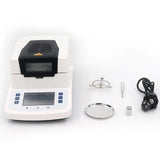 50g/110g Touch Screen Lab Tea Wood Tobacco Grain Food Halogen Moisture Tester Meter Analyzer