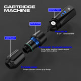 2023 New Wireless Tattoo Pen Machine Brushless Motor 1600mAh Lithium Battery Pack Portable Professional Tattoo Equipment