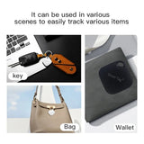 Smart Bluetooth-compatible GPS Tracker for Air Itag Via IOS Find My App to Locate Card Wallet iPad Keys Kids Dog Anti-lost Alarm