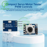 servo electric tuning tester PWM control DIY brushless fan model aircraft motor speed controller Small size