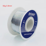 8032 Portable Hot Gun Adjustable Temperature Air Tube IC Chip Desoldering Tool BGA Repair 50g 0.8mm Solder Wire Heat Element