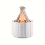 1pc, Creative Simulation Flame Humidifier, Household Air Humidifier, Home Decor Room Decor Back To School Supplies
