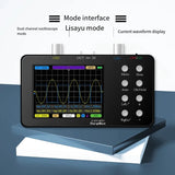 Dual-Channel 50M Sampg Rate High-Performance Handheld Small Oscilloscope 3.2Inch LCD Display
