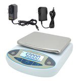5kg 0.01g Digital Precision Scale Lab Weighing Electronic Balance Jewelry Scale 100-240V