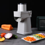 220V Electric Multifunctional Vegetable Cutter Slicer Lemon Potato Commercial Dicing hine Shredde Food Processor