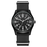 Air Force Field Fabric Strap 24-hour Display Watch
