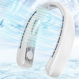 New Fan Portable Bladeless Hanging Neck 3000mAh Rechargeable Hand-free Air Cooler 5 Speed Mini Summer Sports Fans
