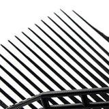 Fork Replacement Pitchfork Head, Horse Manure Rake, for Picking Up Manure, Stable Waste Removal, Black