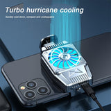 H15 Universal Mini Mobile Coog Fan Radiator Turbo Hurricane Game Cooler Cell Phone Cool Heat Sink
