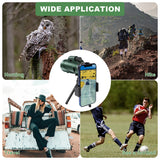 80X100 Monocular Professional with Tripod Phone Clip Low Light HD Telescope for Outdoor Bird Watching Camping Tourism