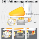 5D EU Plug Electric Antistress Foot Massager Vibrator Jinkairui Massage Machine Infrared Heating Therapy Health Care Device