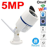 5MP IP Camera Wifi Outdoor Waterproof Security Surveillance Video Camera Wireless Audio Human Body Detection Rtsp Onvif Camhipro