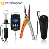 5Pcs/set Fishing Tool Kit Fishing Pliers Fish Gripper 45KG Scale Tools Set Saltwater Resistant Grip Cut Lines, Remove Hooks Gear