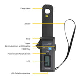 ETCR6000B AC DC Leakage Current Clamp Meter With Digital Ammeter 99 Datas Storage