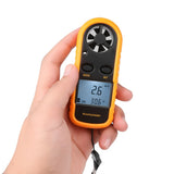 Medidor Digital Mano Pocket Smart Anemómetro Escala de la Velocidad del Viento Anti-lucha Medida,