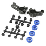 2Pcs Metal Rear C-Hub Carrier Caster Block IFW608B For Kyosho MP10 1/8 RC Car Upgrade Replacement
