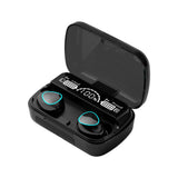 M10 Wireless Bluetooth Earphones Headphones Outdoor Sports Headset With Charging Bin Display Touch Control Earbuds for Muisc