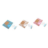 4 Pieces Of Universal DIY Paper Craft Set With Quilling Template Tweezers Needle + Slotted Roller