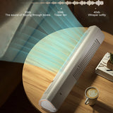 Bladeless Tower Quiet Adjustable 3 Speed Settings USB Fan Low Noise Powerful Airw Oscillating for Natural Coog