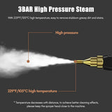 2500W High Temperature Pressurized Steam Cleaner - For Air Conditioning, Hood, Car Cleaning and Home Appliances.