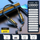 10000Hours Playback Wireless Headphones Neckband Earphone Bluetooth Bass Headset Sports Waterproof Earplugs Can Be As Power Bank