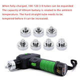 Lithium Electric Battery Flaring Hydraulic Air Conditioning Copper Tube Pipe Expander Tool ST-E300A