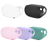 For Oculus Quest2 VR Host Protective Cover Non-Slip Silicone Protective Cover VR Glasses Head Cover, Durable Lavender Purple