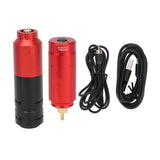 Tattoo Pen Power Supply Kit Low Noise 1200mAh Capacity Tattoo Wireless Power Supply Kit for Cartridge Needles for Tattoo Shops