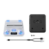 DOBE FOMIS ELECTRONICS for PS5 Game Console Cooling Base Portable PSVR2/PS5 Handle with Light Charging Base+Storage Rack Set