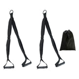Tricep Cable Attachment Equipment Home Gym Ergonomic Yoga Handles Pilates Strap Workout Rope Grip