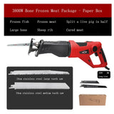 Electric Sawing hine for Home Trotters Steak Meat Frozen Fish Bone Chainsaw Cutting Tools