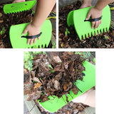 2 Pairs (4 Sets) Horticultural Harrow For Collecting Fhex Leaves With Garden Plastic Harrows