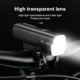 OFFBONDAGE Waterproof Bike 1000LM Type-C Rechargeable LED Headlight Aluminum Flashlight Bicycle Light