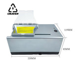 CRUSHER High Power Electric Cigarette Rolg hine 6.5/8mm Fully Automatic Tobacco Roller Maker DIY Pipe Smoking Accessories