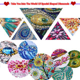 8Pcs Diamond Painting Kit For Garden Decor,Butterfly Stakes Diamond Art,Butterflies For Crafts