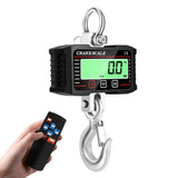 Digital LCD Display 2000kg Crance Scale Portable Electronic Heavy Duty Weight Hook Crane Industrial Grade Weighing Meter
