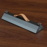 45 60 Leather Box End Cutting Jig Foal Suture 25x0.8Cm Leather Cutter Auxiliary Tool Box Stitching Aluminum Alloy Holder