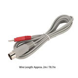 2 Meter Massage hine Plug Tinsel Cable Red Black Lead Wire 5P Electrode Wires