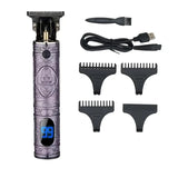 RESUXI LM-400/300/800/911 Stainless Steel T Blade Trimmer Men Shaver Rechargeable Baldheaded Hair Clippers Cutting hine