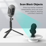 3DMakerpro Mole Premium Handheld Scanner for 3D Printer 0.05mm Accuracy & 0.1mm Resolution 10FPS Scanning Black Objects