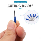 50PCS Deep Cut for Cricut Explore 2 Air Maker Expression Vinyl Fabric 60 Degree Cutting Blades Replacement