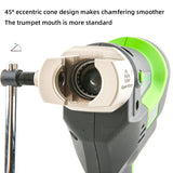 Electric lithium battery ST-E809AM 9mm Copper Tube Horn Mouth Metric and Imperial charging pipe expander