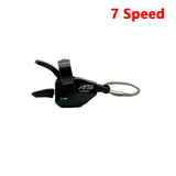 Folding 5 7 9 Speed Chain Tensioner For Brompton Bicycle Transmission 5/7/9s Cable Lever Paddle Guide Bike Rear Derailleur