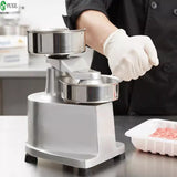 Manual patty Commercial burger hine Stainless steel Fast food restaurant pie press