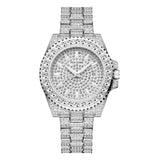 PINTIME Men Watch Luxury Diamond Watchband Iced Out Watches Waterproof Luminous Fashion Quartz Wirstwatch Business Reloj Hombre