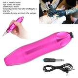 Tattoo Pen Kit Ergonomics Low Noise Sturdy Adjustable Mini Wireless Pedal Tattoo Machine for Liner Shader for Beginners