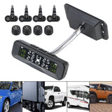 High Precision Car Pressure Monitoring System Solar TPMS Sensor Angle Adjustable Winderscreen Suction Tire Tester Universal